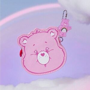 NEW Pink Care Bear Coin Purse